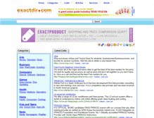 Tablet Screenshot of exactdir.com