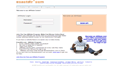 Desktop Screenshot of affiliates.exactdir.com